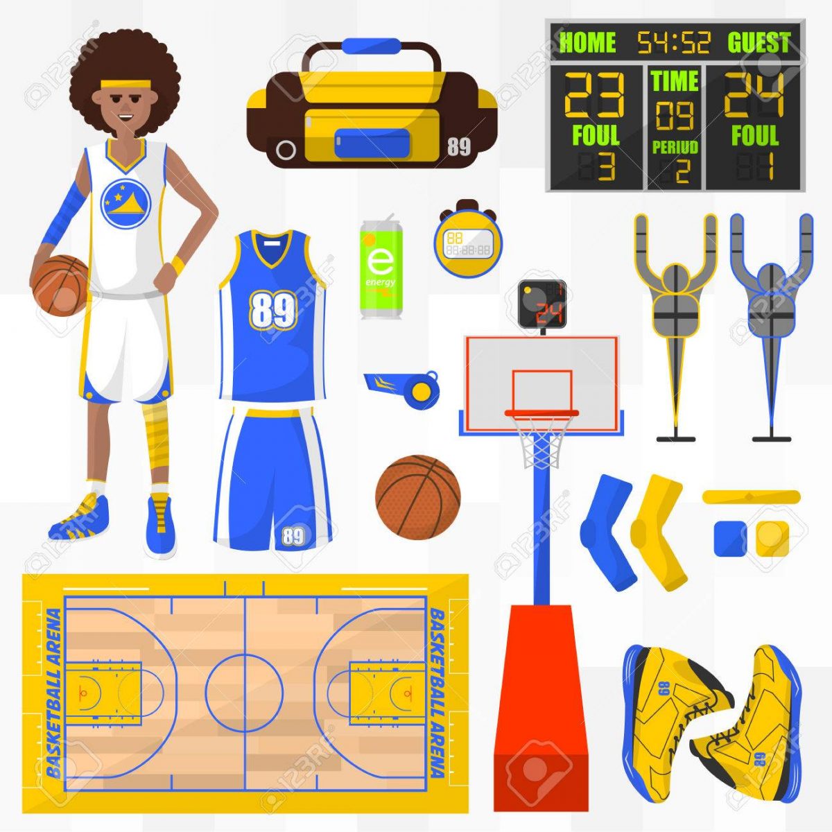 Peralatan dan Fasilitas Permainan Basket
